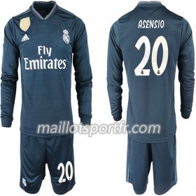 Maillot de Foot Real Madrid ASENSIO 20 Enfant Extérieur 2018/19 ML